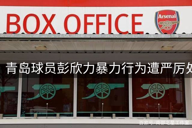 青岛球员彭欣力暴力行为遭严厉处罚：停赛4场并罚款4万